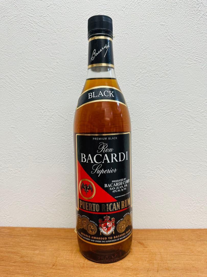 Bacardi・Rum・Black（古酒） Bacardi Rum Black – 1-877-SPIRITS.com