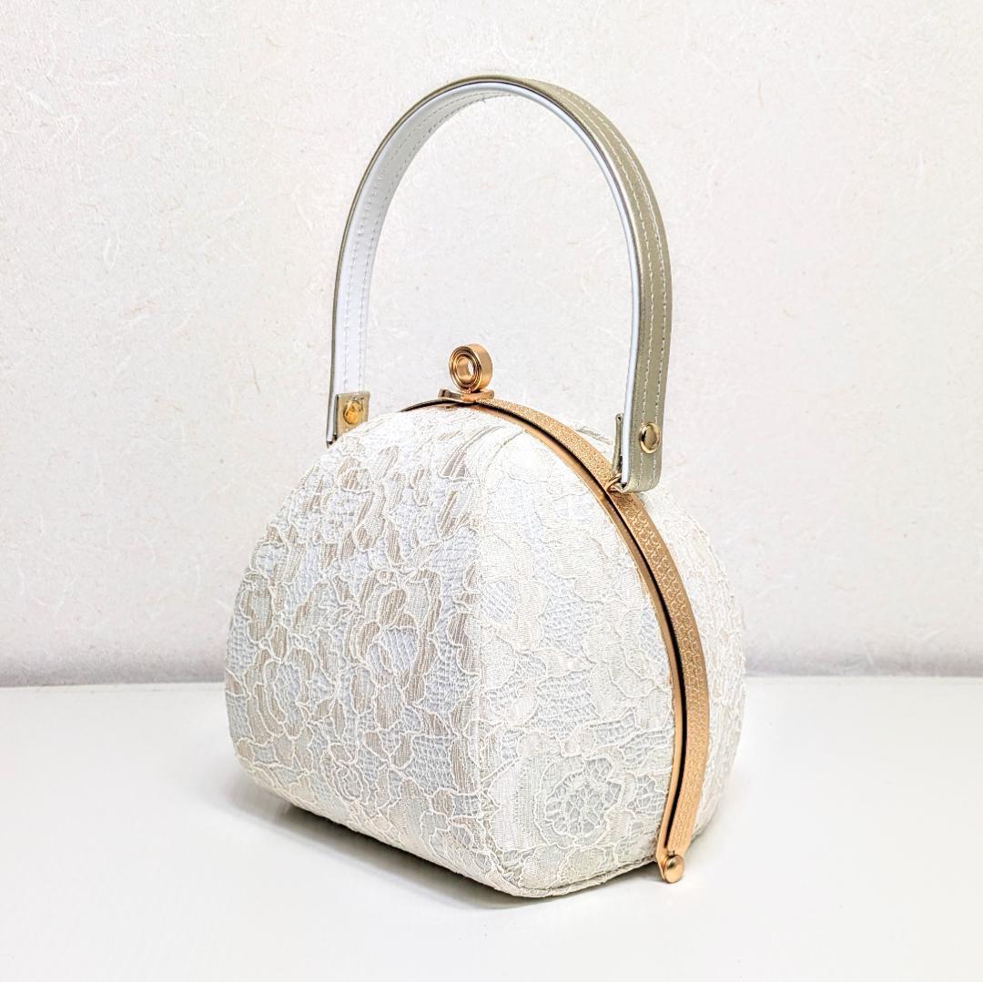 和装 草履バッグセット レース 白 金 ゴールド ホワイト フリーサイズ u88