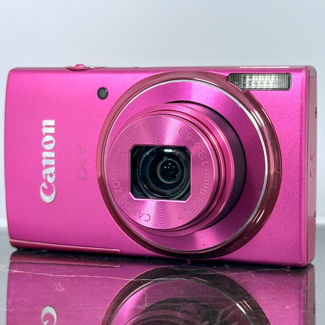 Canon IXY 140 ピンク コンデジ デジタルカメラ
