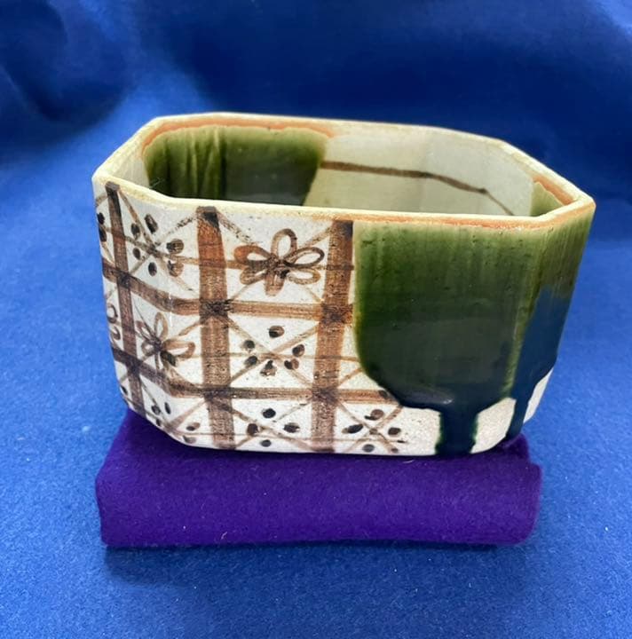 織部 四方 茶道具 ⭐️お値引品