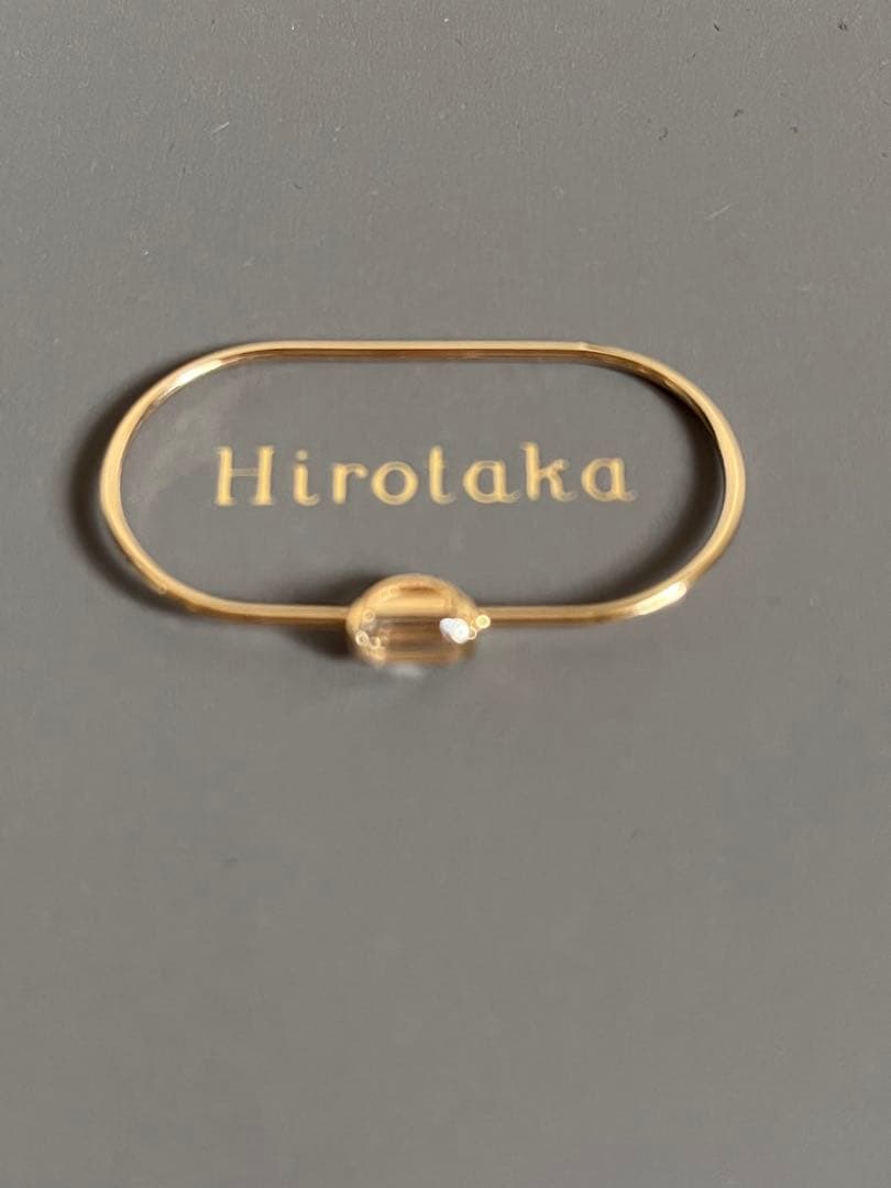 美品　ヒロタカ　BIRD OF PARADISE ダブルフィンガー リング