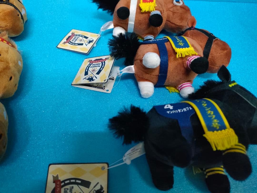 サラブレッドコレクション　マスコット　ボールチェーン6　競馬　ぬいぐるみ