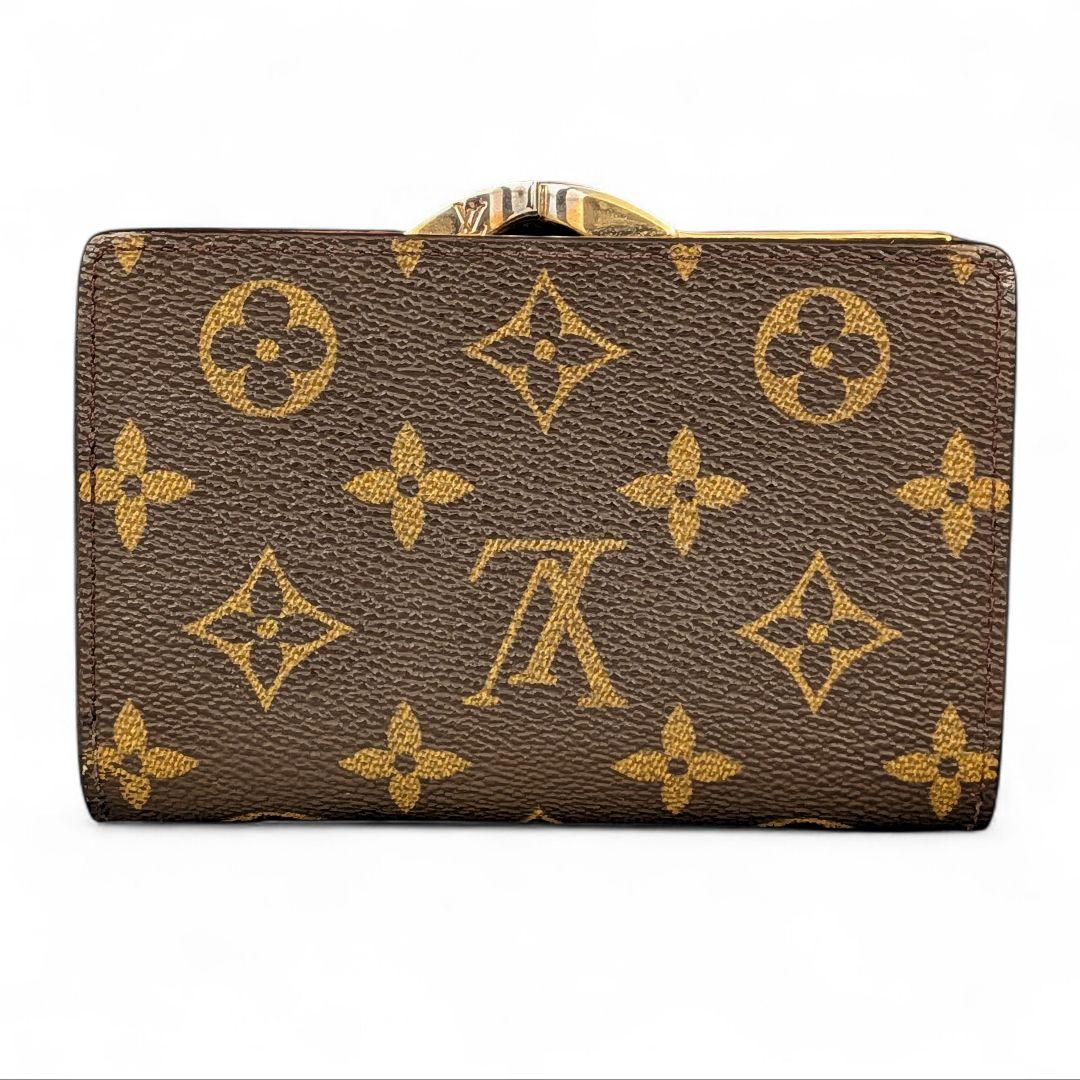 良品 ルイヴィトン モノグラム ポルトモネ ビエ ヴィエノワ 折り財布