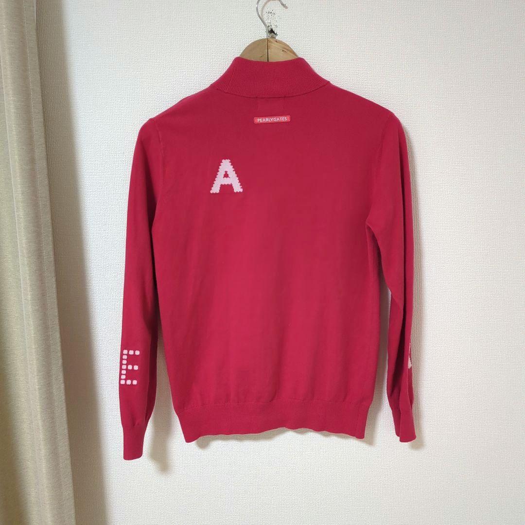 ★美品★2025年モデル PEARLY GATES ハイネックニットセーター　1
