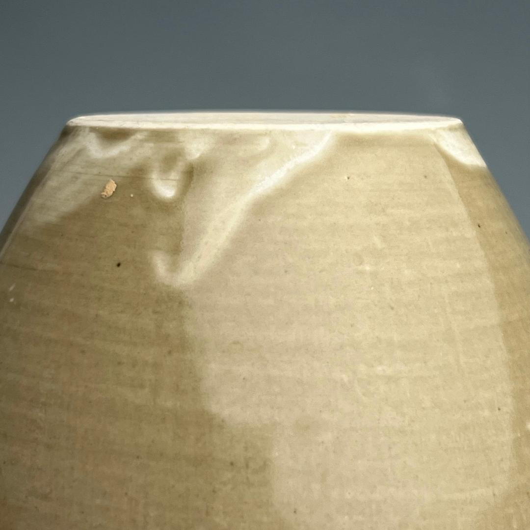 越窯 青磁 青釉四耳壺 中国古玩 中国美術 唐物 擺件 旧家蔵出