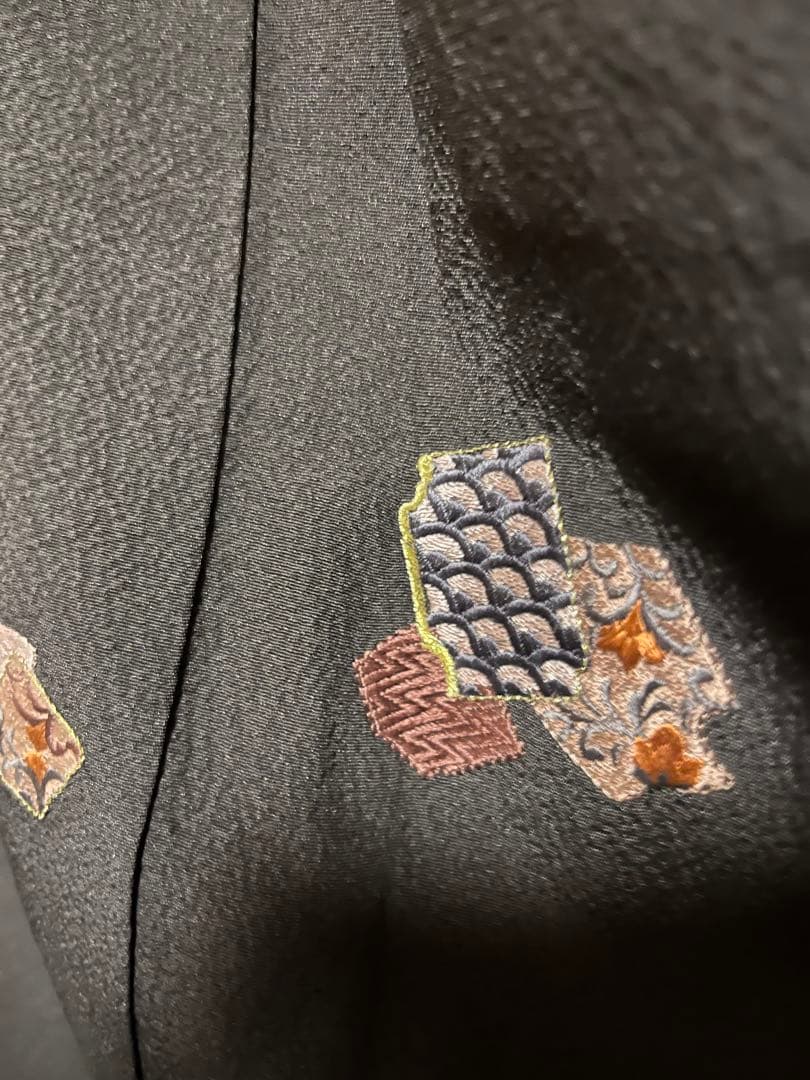 逸品】○中国工芸品○【蘇州刺繍訪問着】○そごう産○鹿子○ - メルカリ