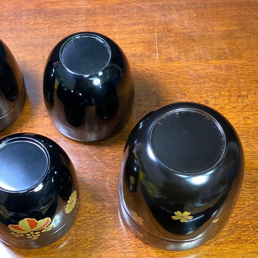 棗 各種 5点 茶道具 金彩 漆棗 中村秀甫 T1031-14 美術品