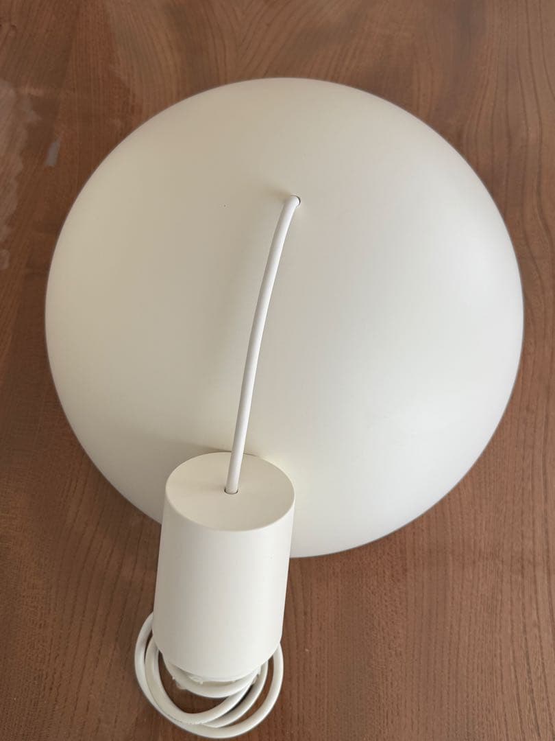 無印良品 MUJI 深澤直人 MODIFY ペンダントライト半球 M ホワイト②