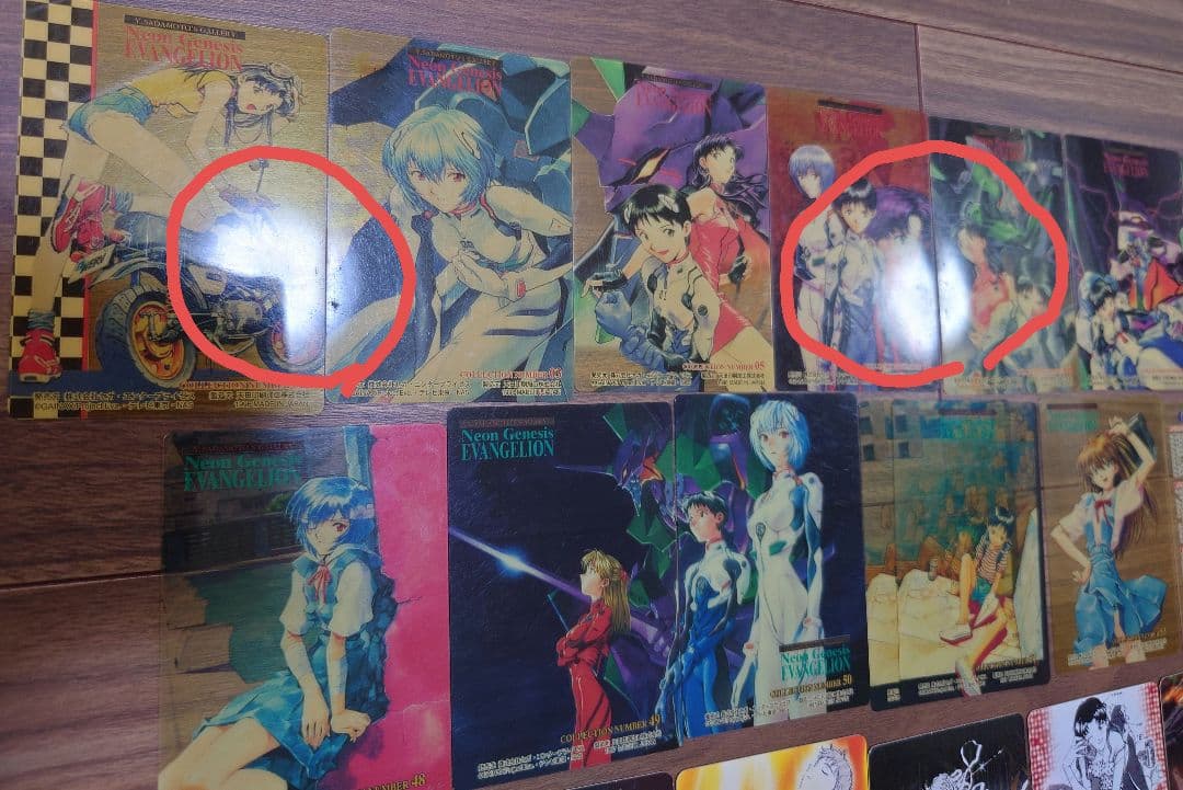 エヴァンゲリオンカード アマダ カルビー エヴァカード まとめ売り 193枚