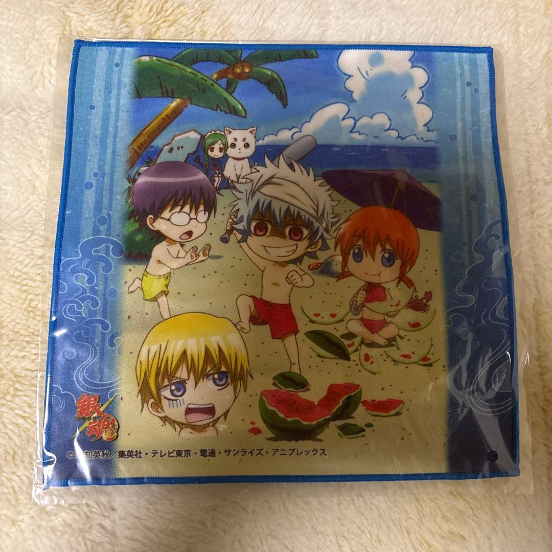 A*a様 銀魂 グッズ タオル、巾着、缶バッジ、ステッカー、ラバスト