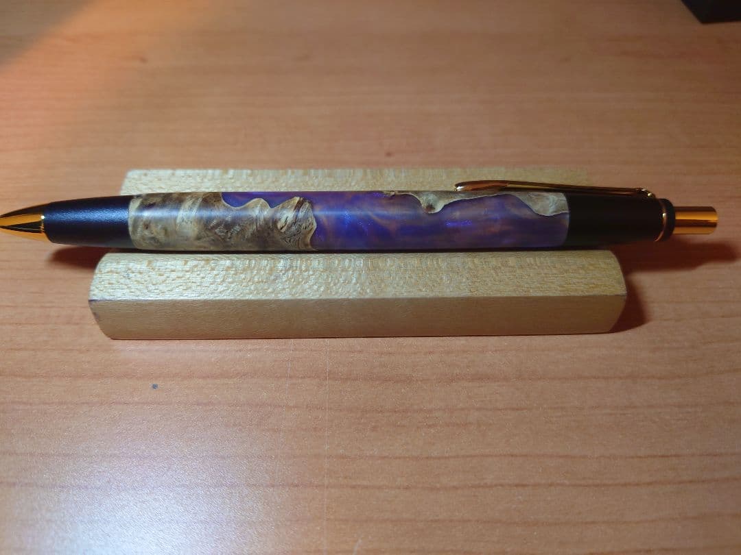 あけぼの工房　ウッドレジンペン　シャープペンシル　木軸ペン