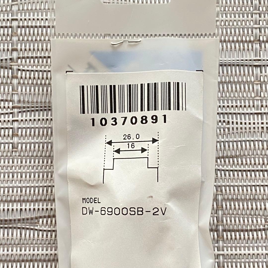 新品・純正 G-SHOCKメタリックカラーDW-6900SB ベゼルベルトセット