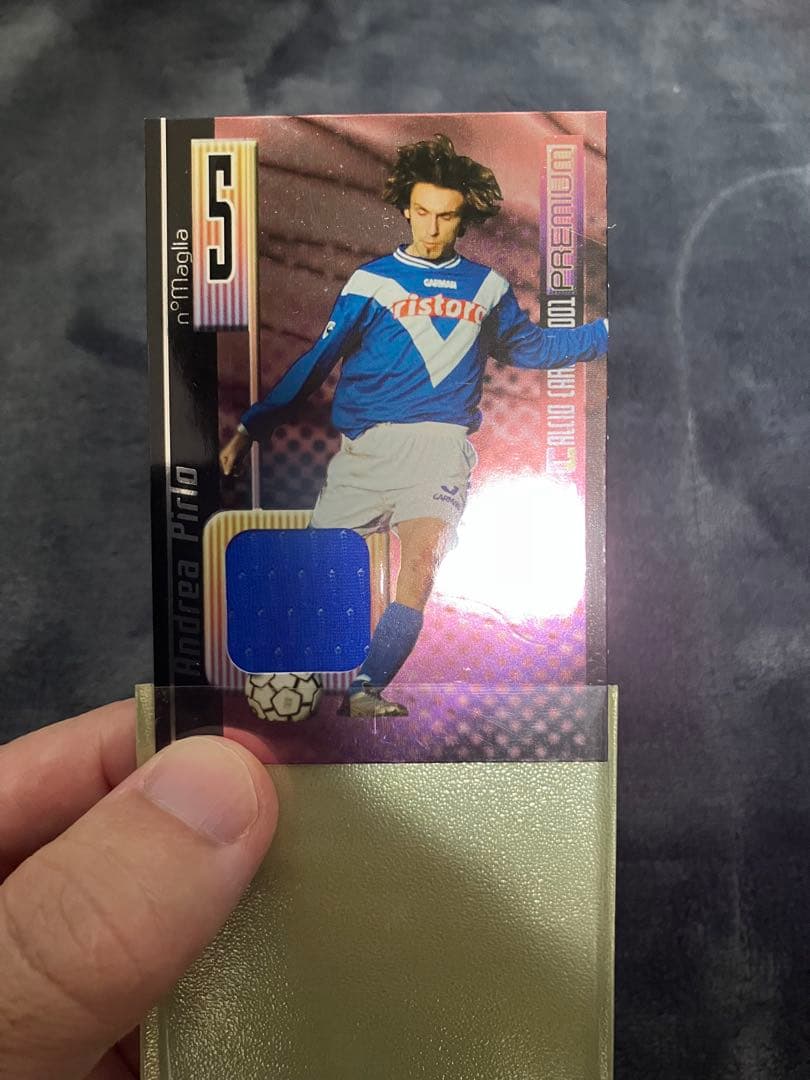 アンドレア・ピルロ 激レア ブレシア ジャージカード Andrea Pirlo