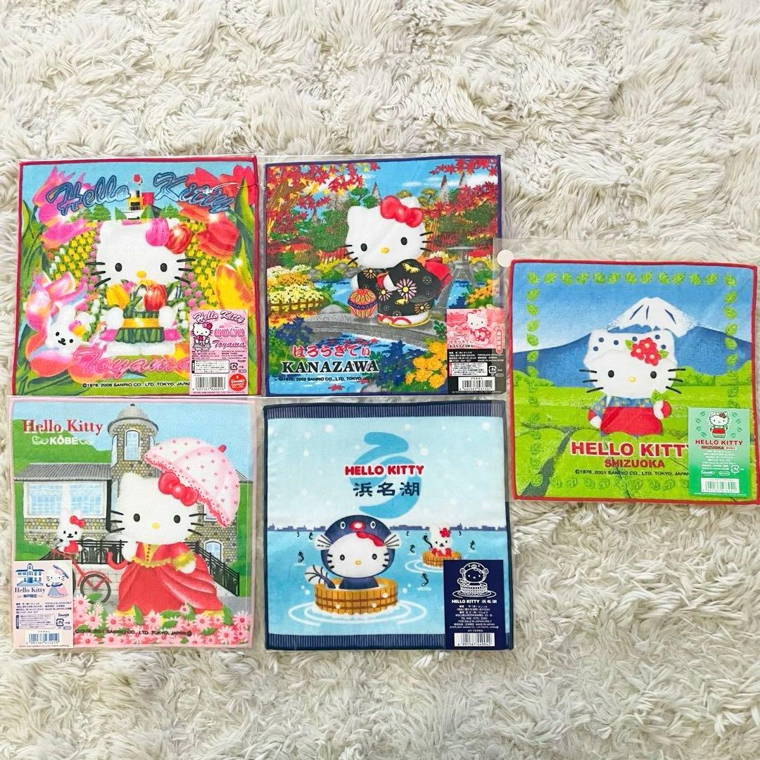 キティ　ダニエル　ご当地プチタオル　まとめ売り　80枚セット　限定品有り