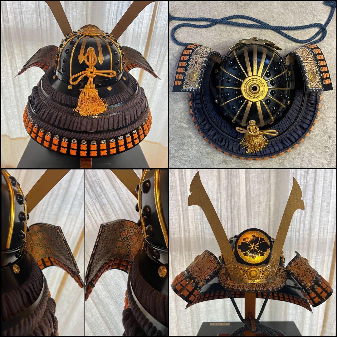 【美品•未着用】丸武工房製【現代 甲冑 等身大】鉄地黒胴当世具足 鎧 一式