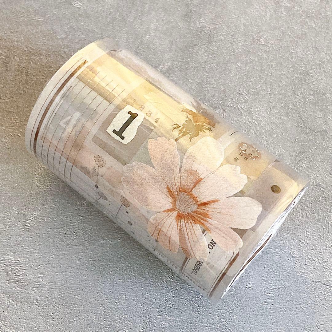 小白家文創《手记》海外マスキングテープ　マステ 【2030】