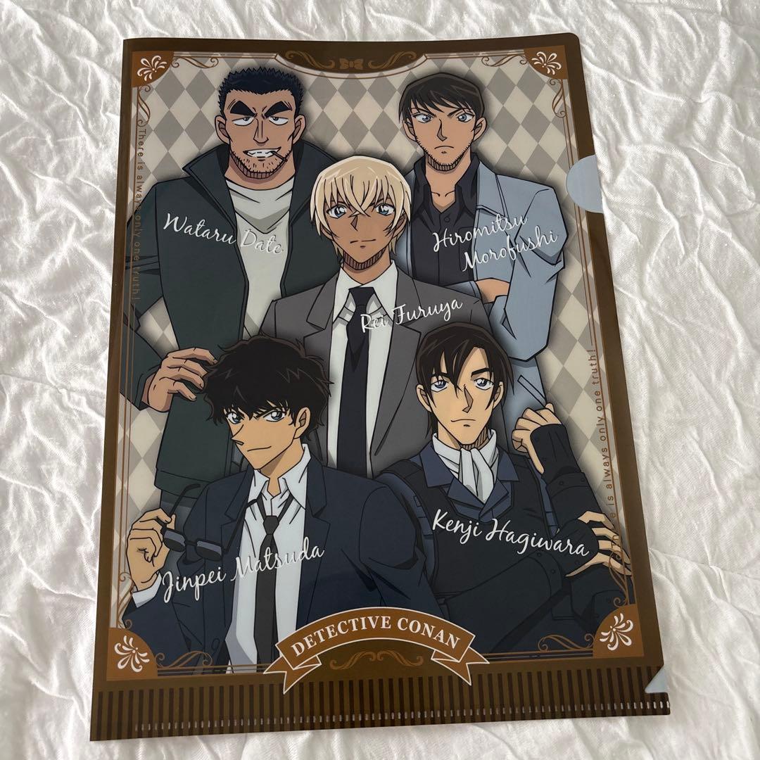 名探偵コナン クリアファイル 警察学校組 降谷 安室 松田 萩原 諸伏