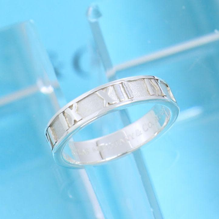 ティファニー　TIFFANY　10号　アトラスリング　定番　良品　111