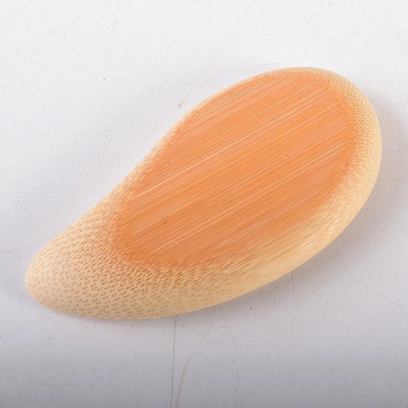 茶道具　加州木芸師　清水晃樹作　大名竹　福茄子香合　鈴虫付　共箱　V　8011