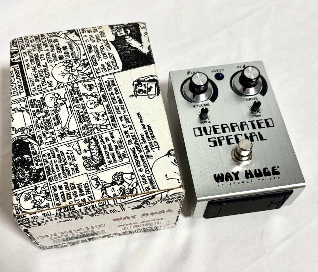 【動作確認済】WAY HUGE エフェクター OVERRATED SPECIAL