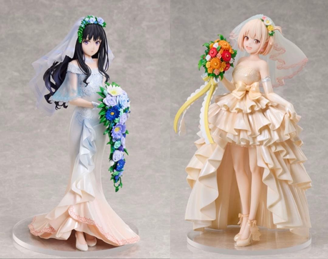 錦木千束/井ノ上たきな ウェディングドレスVer. 1/7 スケール