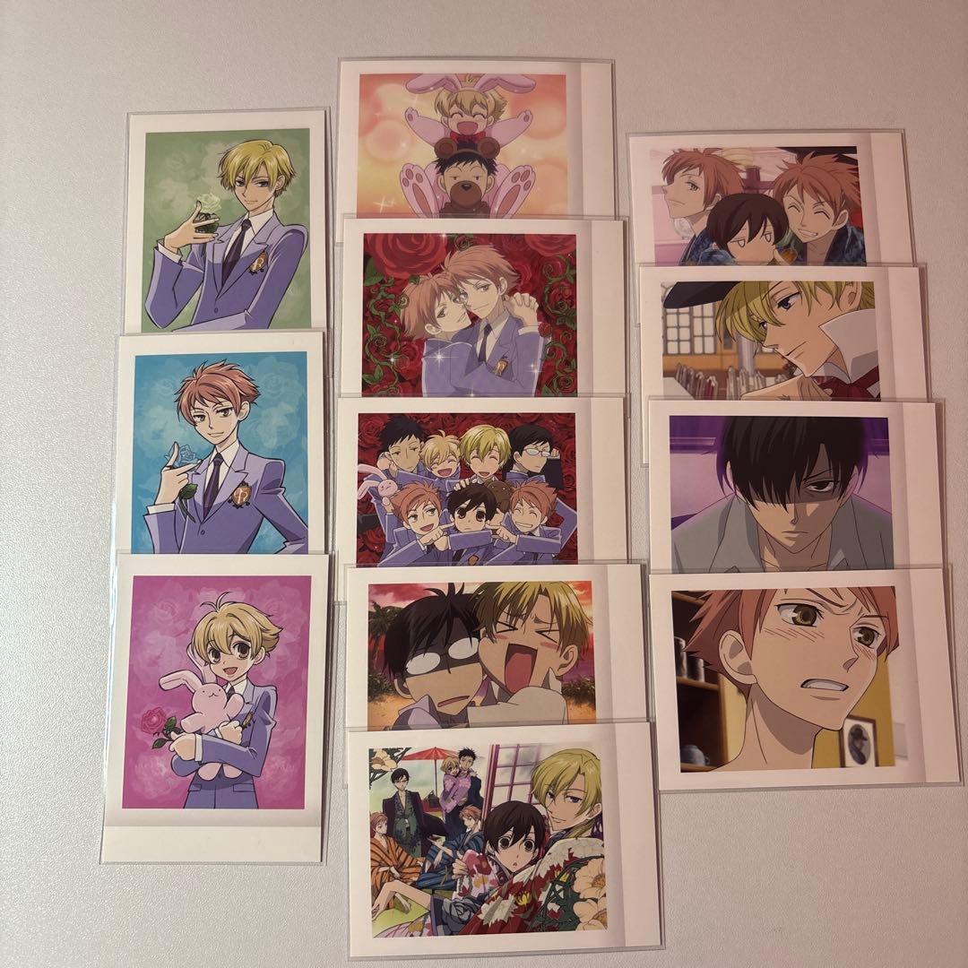 桜蘭高校ホスト部 20周年記念フェア アニメイト ぱしゃこれ 12枚セット