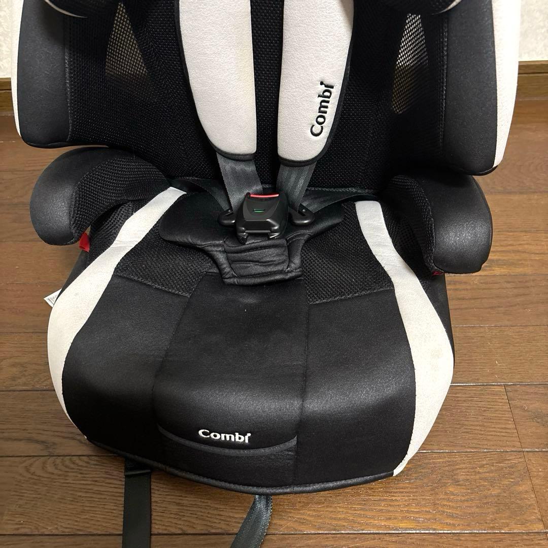 【美品】Combi ジョイトリップ エッグショック ブラック ジュニアシート