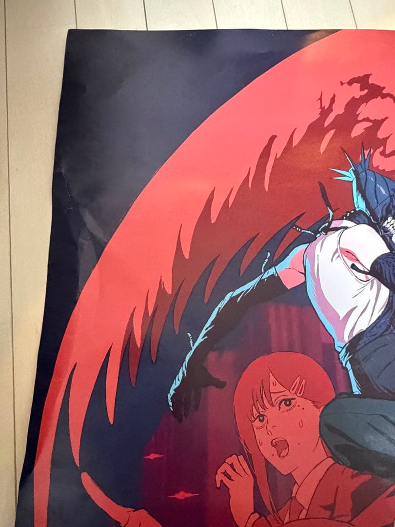 ポスター B1 非売品 103×72cm チェンソーマン レゼ編 傷あり