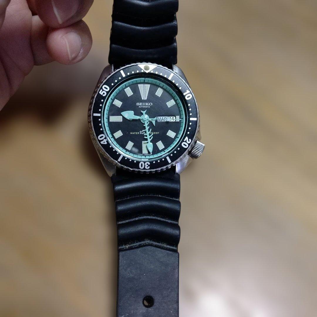 値下げ以来対応中。　 セイコー時計 　ダイバーズウォッチ　ヴィンテージ　希少