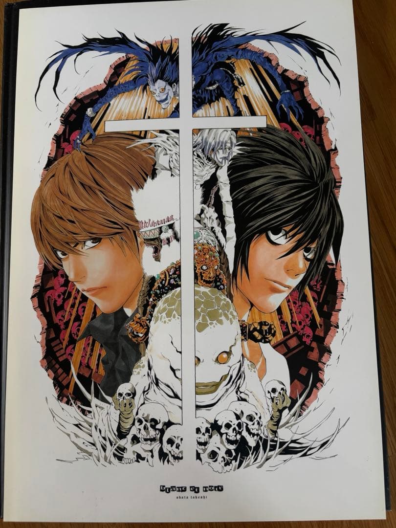 デスノート 画集 Blanc et Noir 小畑健 イラスト集 初回特典付 Blanc