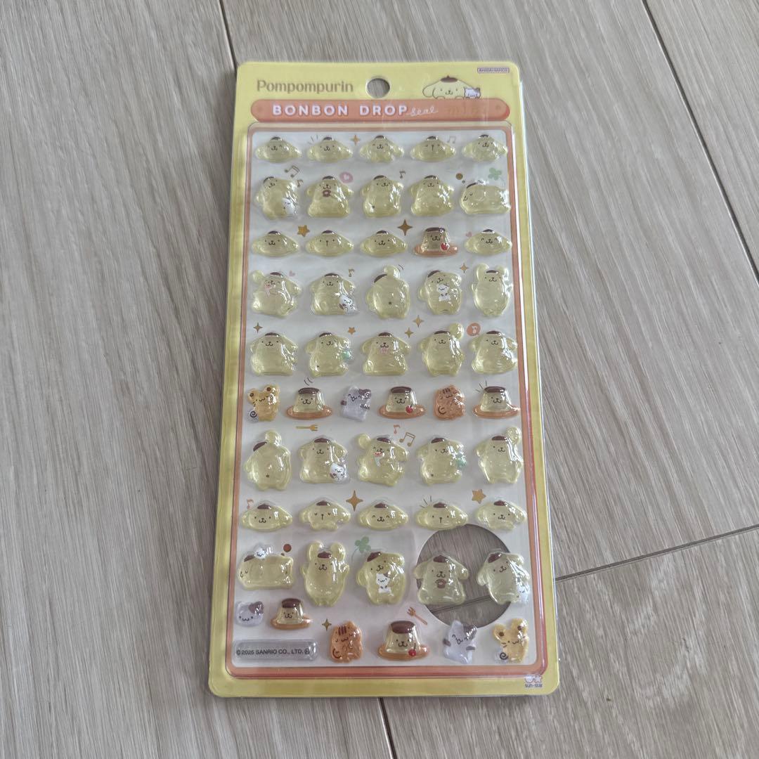 ボンボンドロップシール　たまごっち　サンリオミニ　8枚セット　正規品
