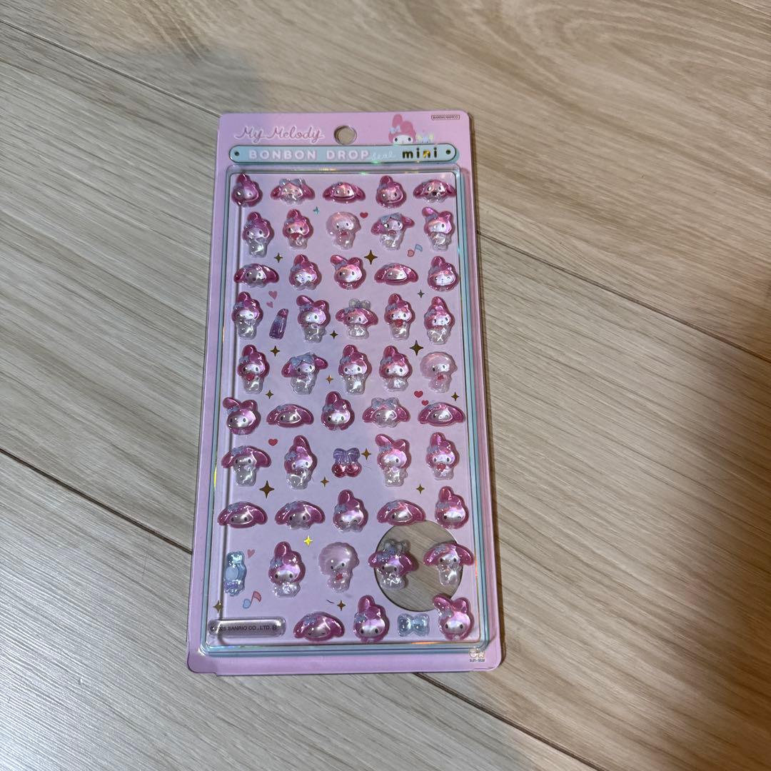 ボンボンドロップシール　たまごっち　サンリオミニ　8枚セット　正規品