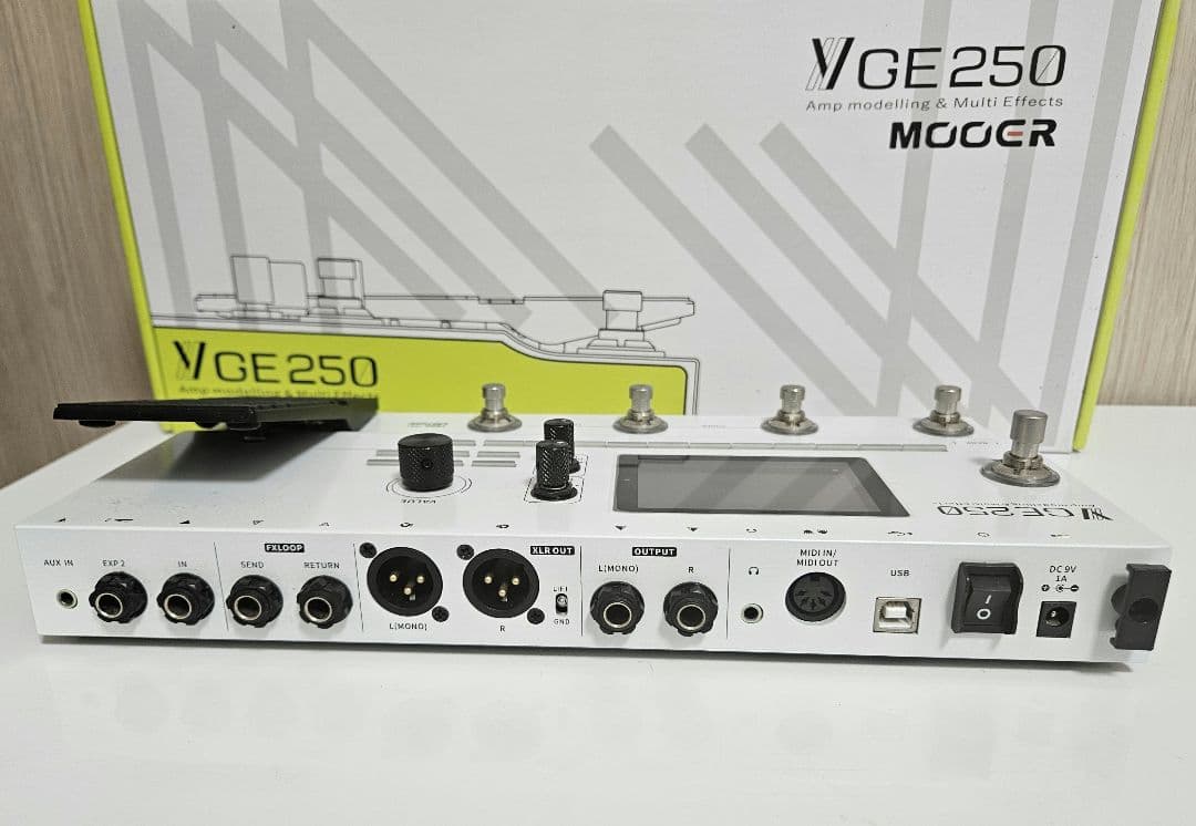 【美品・動作確認済み】MOOER GE250 マルチエフェクター