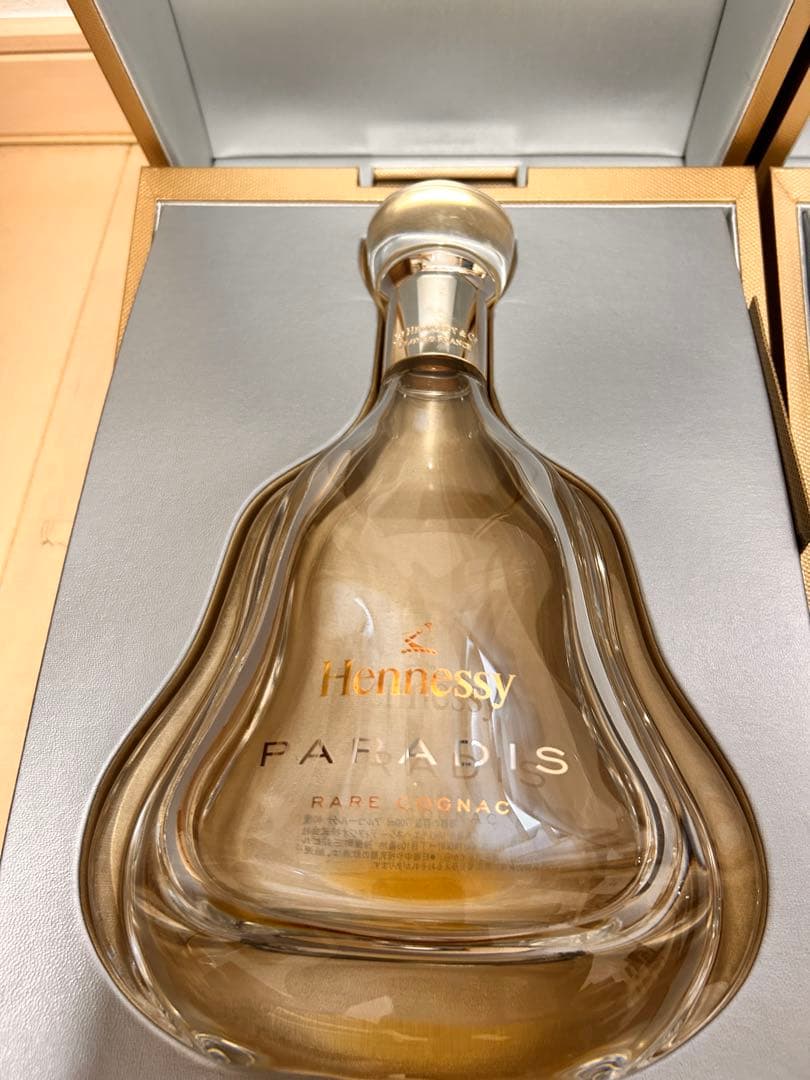 美品 Hennessy Paradis 空瓶3本セット 箱付き 飲料・酒