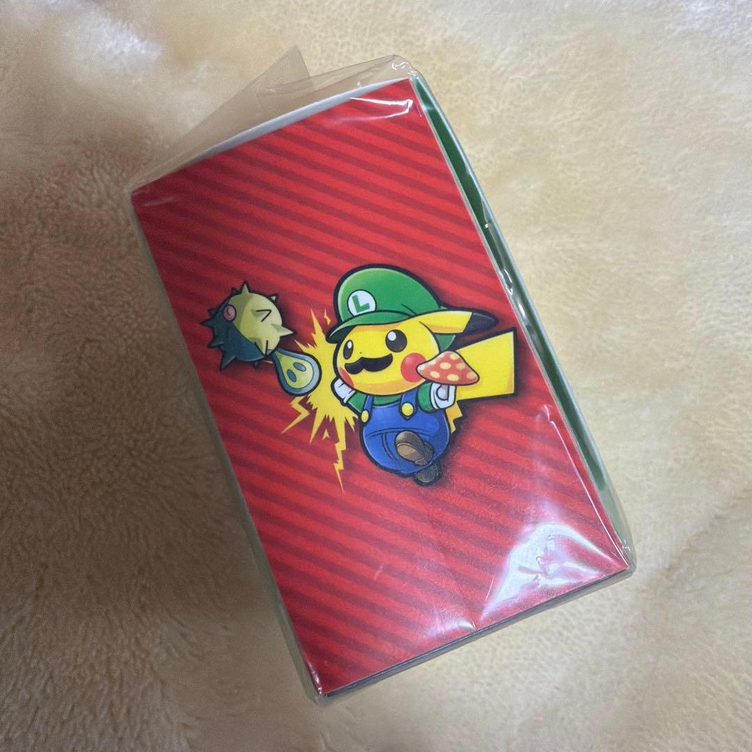 未開封】ルイージピカチュウ デッキケース - メルカリ