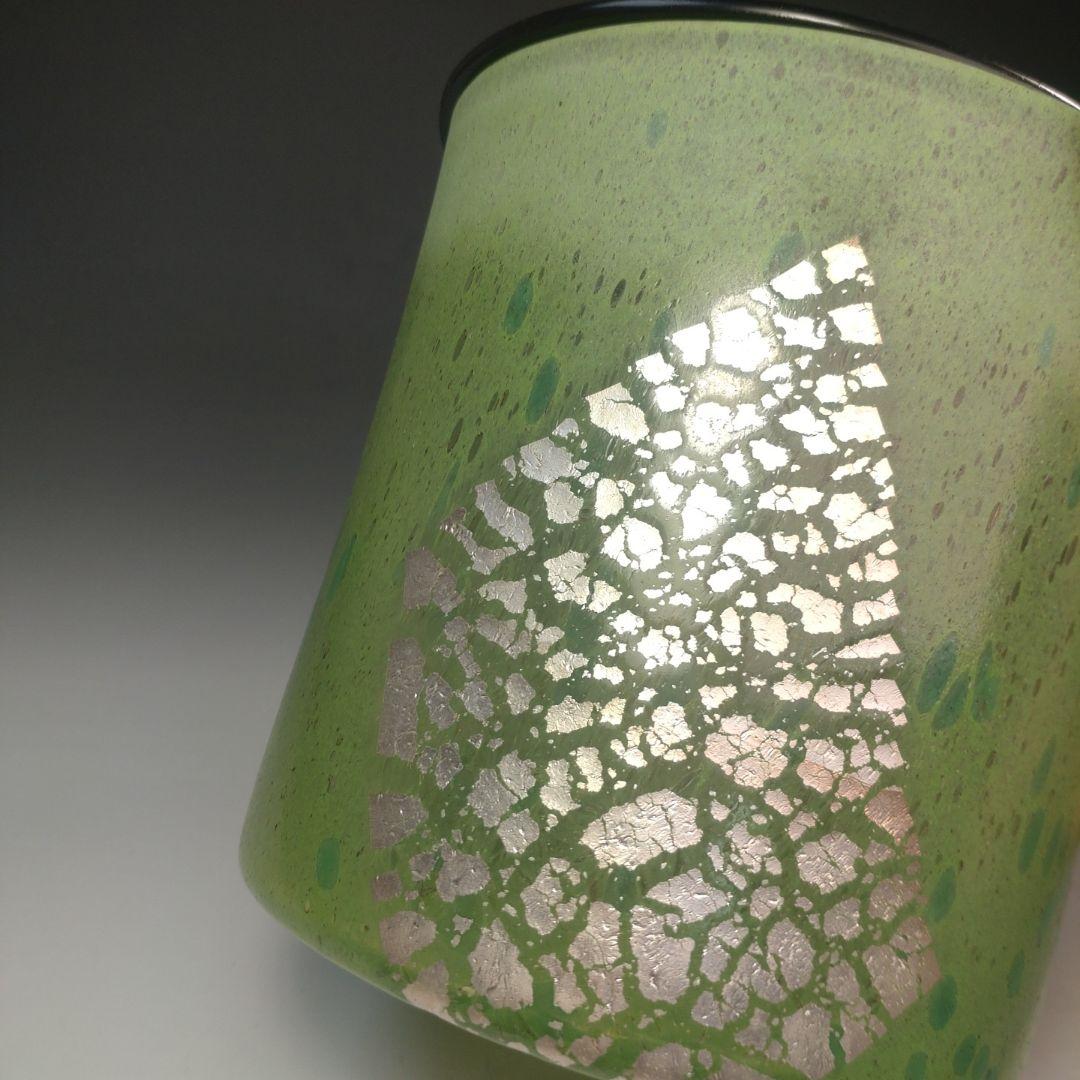 イ225 水指『平井 依』『硝子ガラス 水指 共箱』茶道具