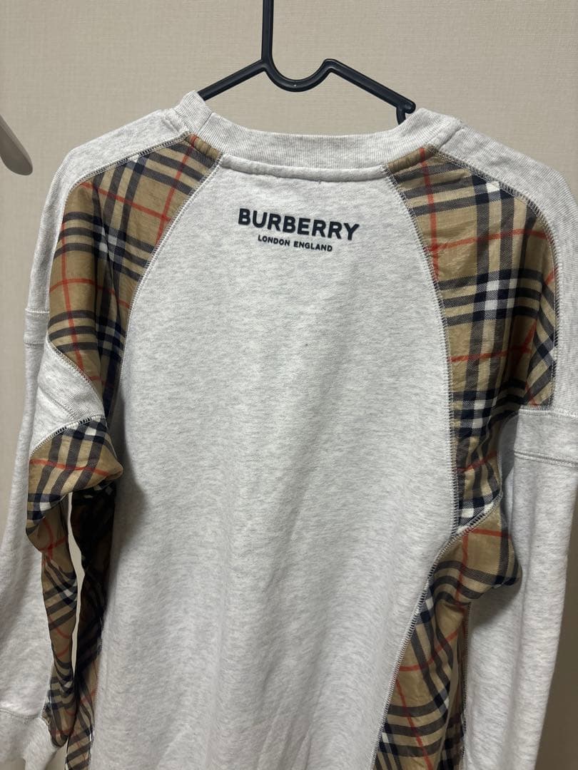 バーバリー BURBERRY 近年 スウェット ワンピノバチェック　大人もOK