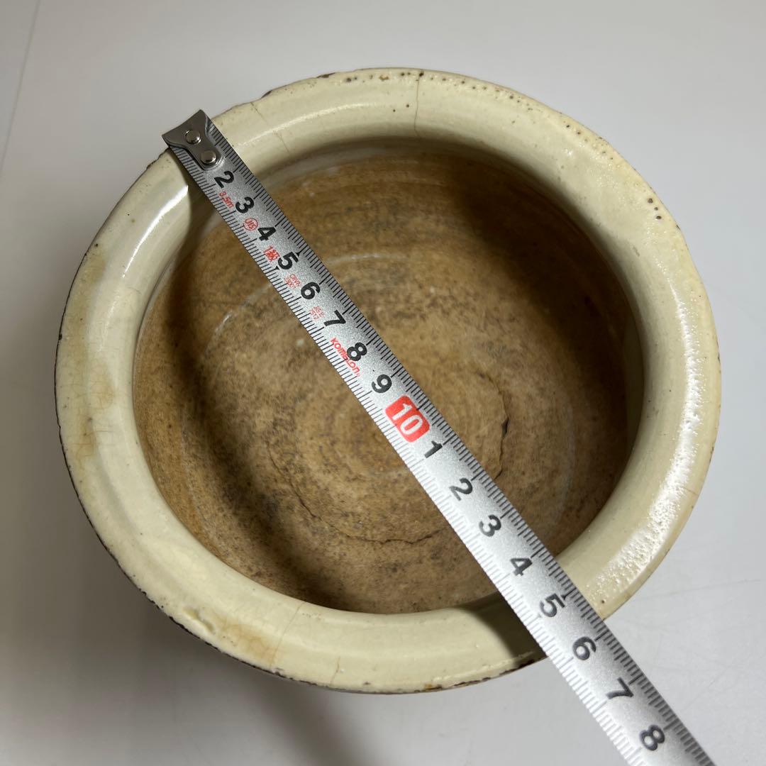 中国古玩 嘉慶五年香炉 口径約16㎝ 東Y7-1105☆2Fタサオ