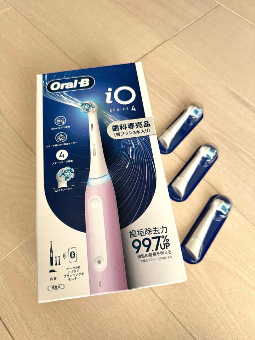 新品・未開封 BRAUN Oral-B io4 電動歯ブラシ