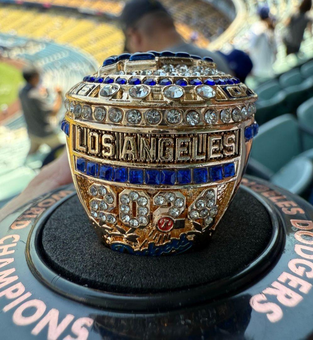 ドジャース 大谷 翔平 チャンピオン リング 8/6 スタジアム