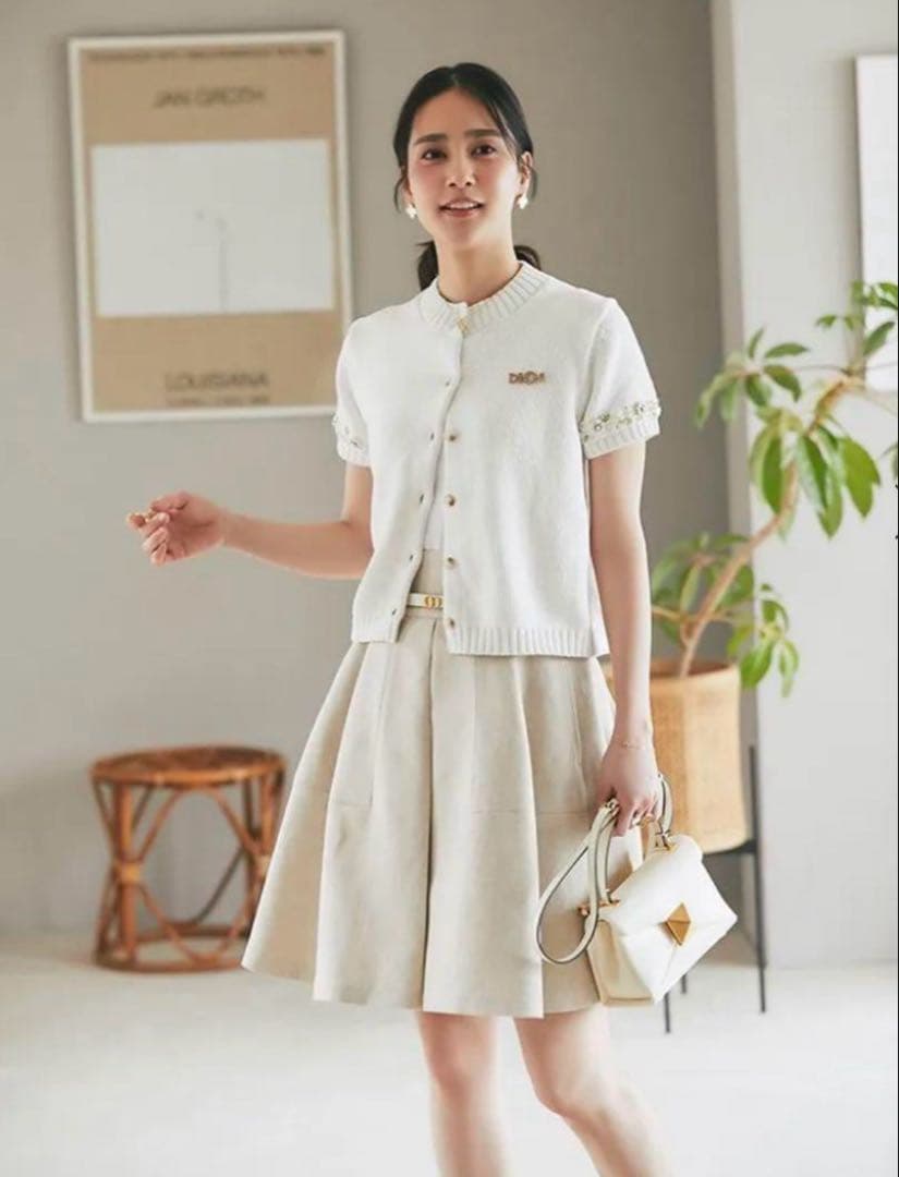 seventen by miho kawahito ハイウエストフレアキュロット