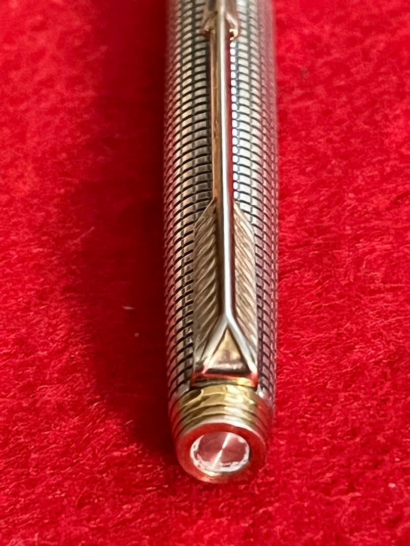 ［純銀製］パーカー75ボールペン シズレ スターリングシルバー ❗️リフィル新品‼️