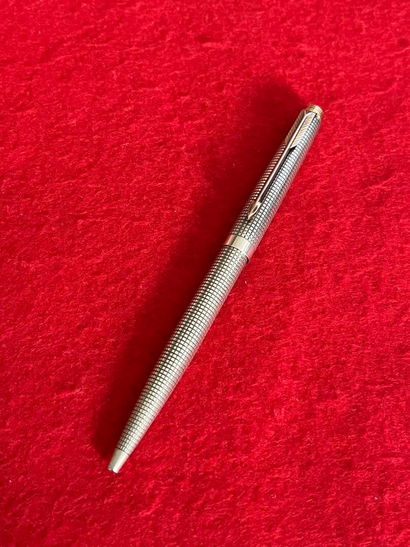 ［純銀製］パーカー75ボールペン シズレ スターリングシルバー ❗️リフィル新品‼️