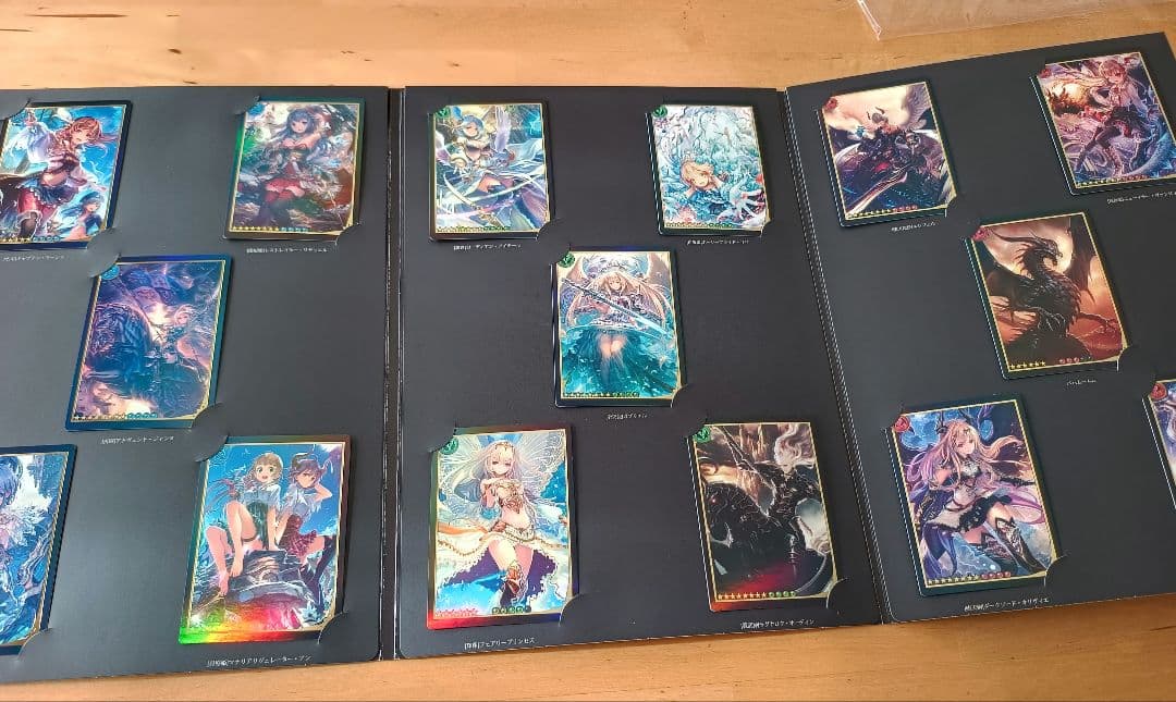 神撃のバハムート 4thアニバーサリークリアファイル&カードコレクション