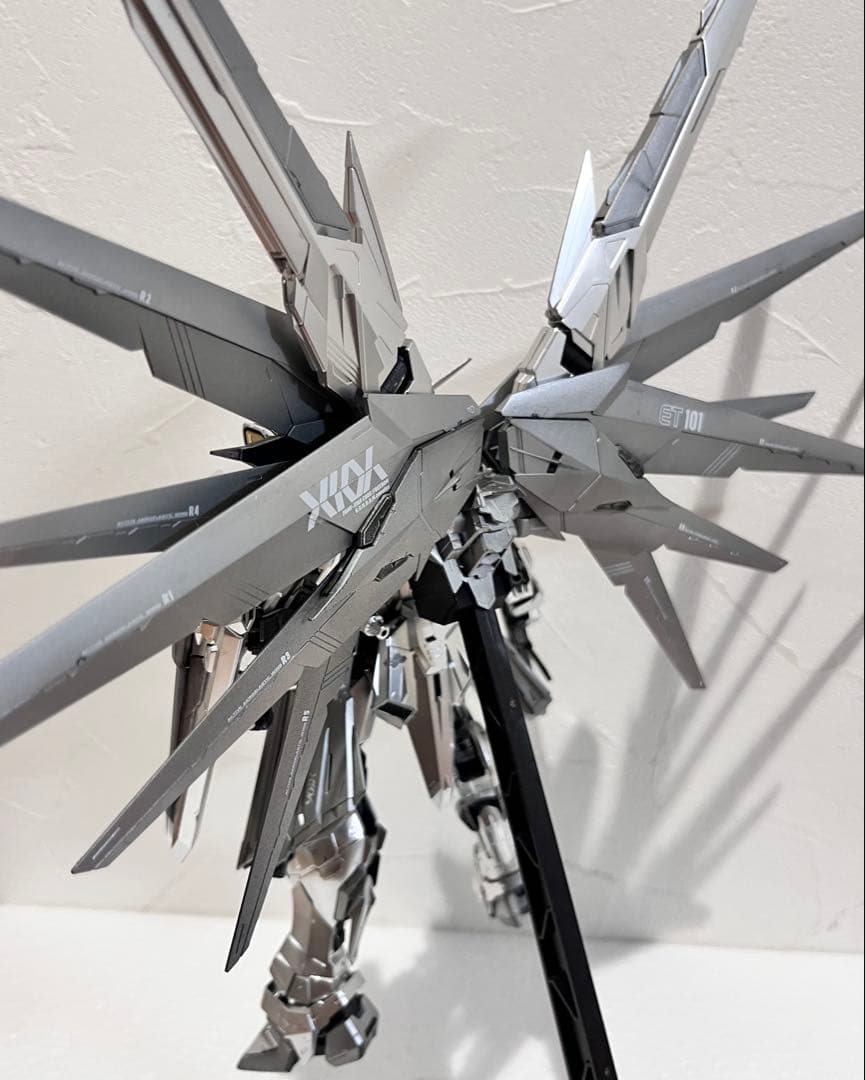 MG フリーダムガンダム Ver2.0 シルバーコーティング 塗装済 完成品