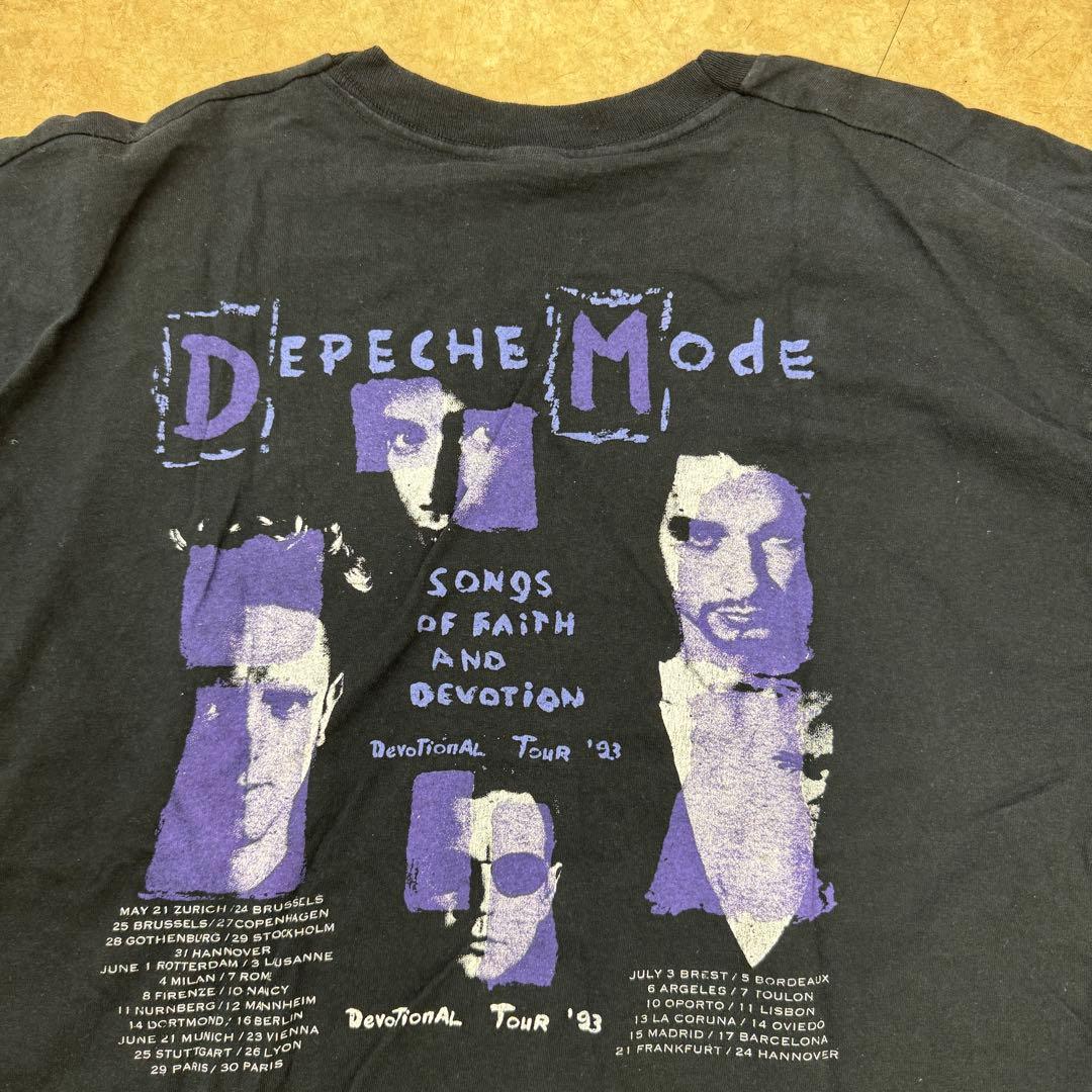 ビンテージ デペッシュモード depeche mode バンドTシャツ