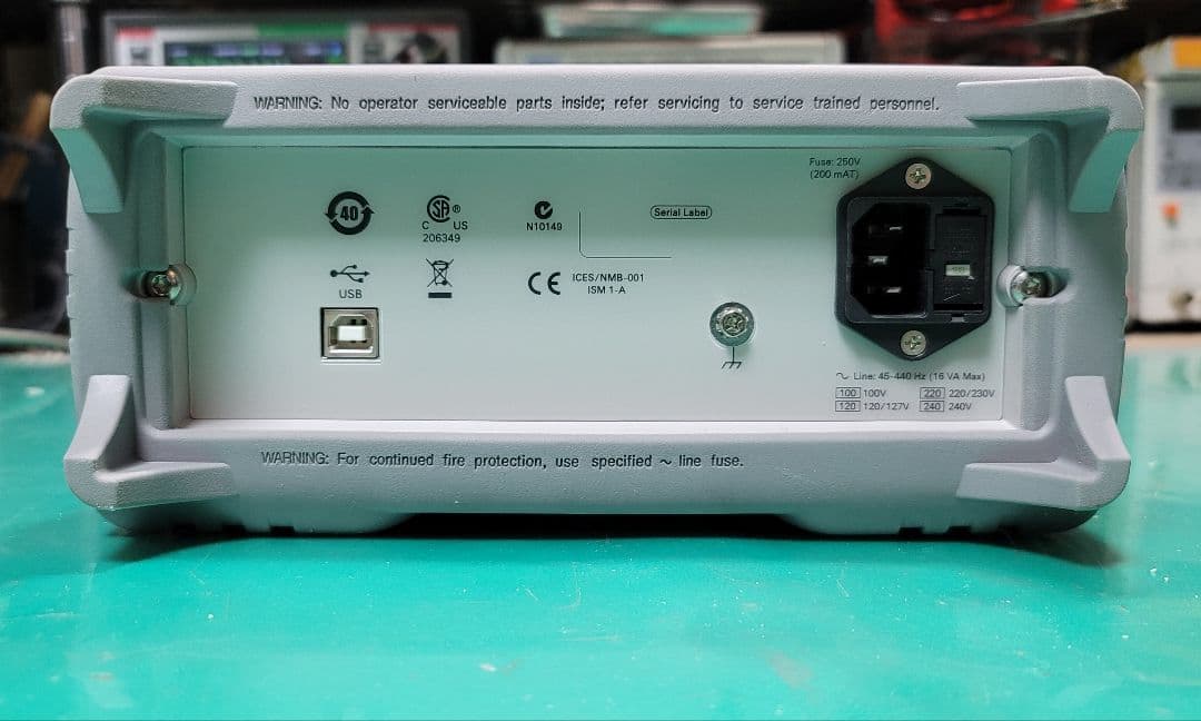 Agilent 34405A 5.5桁 デュアルディスプレイ マルチメーター - メルカリ