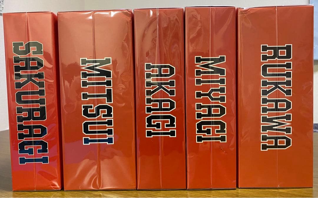 【数量限定】スラムダンク　フィギュア　5体セット