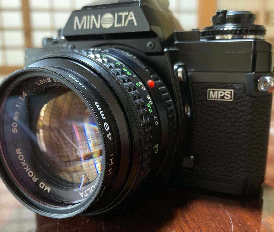 minolta X700 MD50mm f1.4 データバック付属