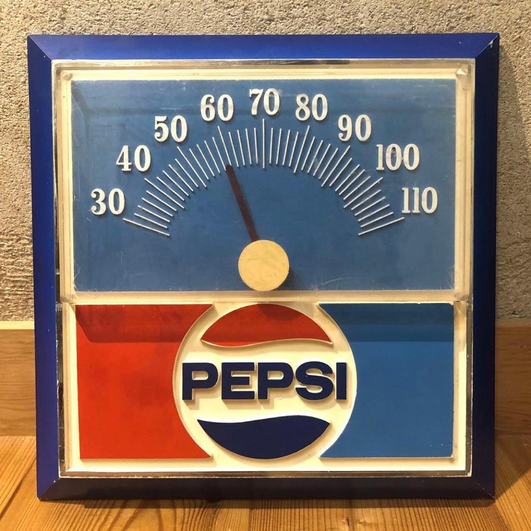 ペプシコーラ☆温度計☆ヴィンテージ品